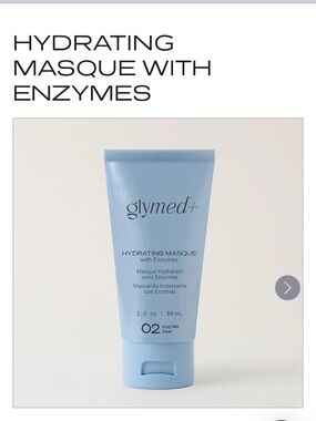 Glymed plus hydrating enzyme mask